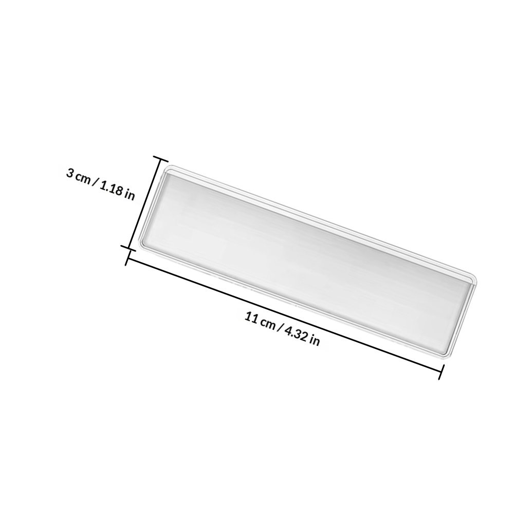 25Pcs Transparent Adhesive Lab - Index Card Holder 评论和价格