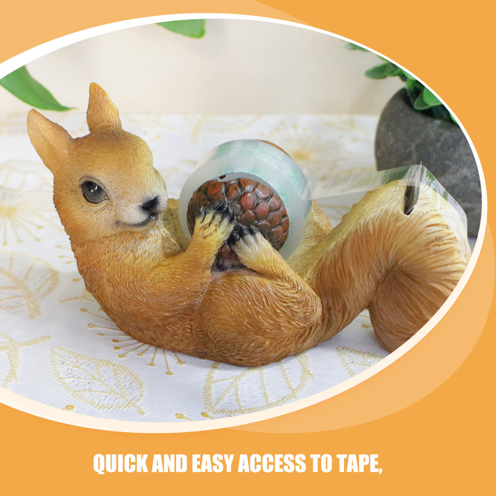 Cute Squirrel Shaped Tape Disp - Tape Dispenser Weighted 评论和价格