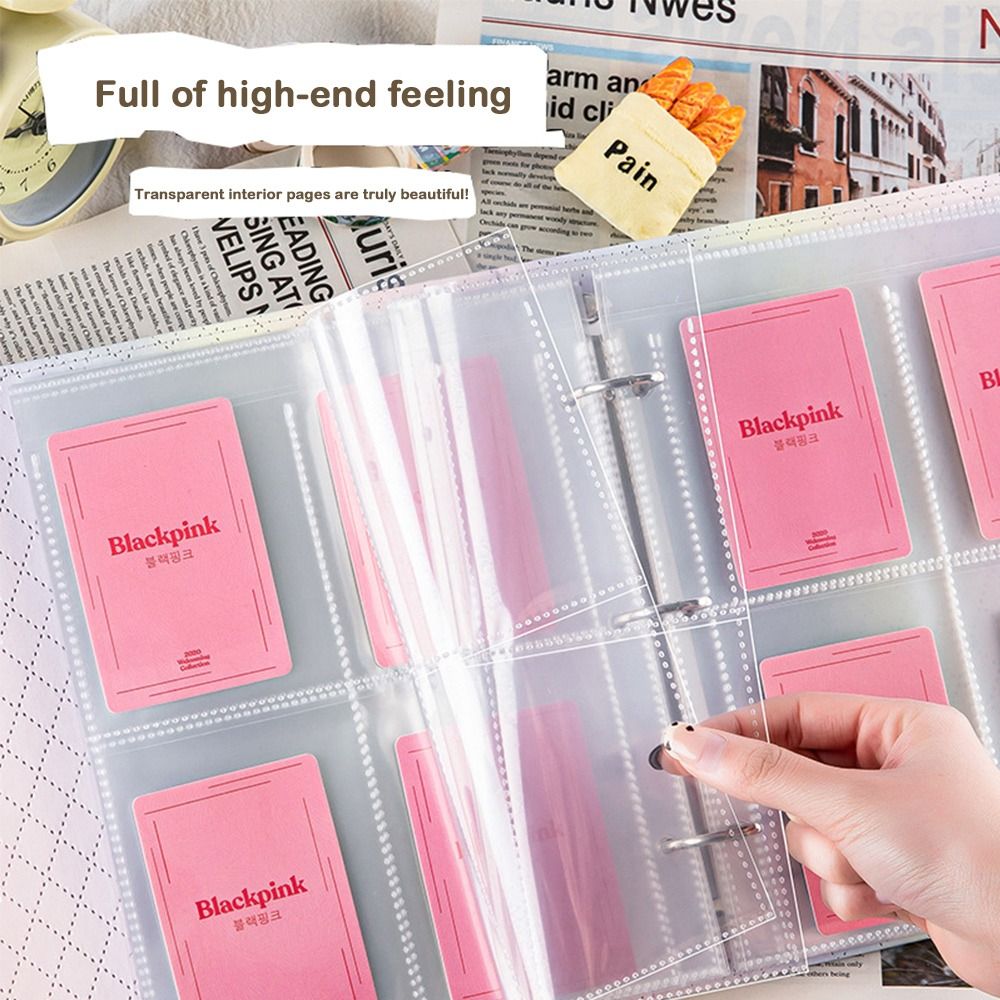 10PCS Transparent A4 Kpop Phot - Binder A4 Lever 评论和价格