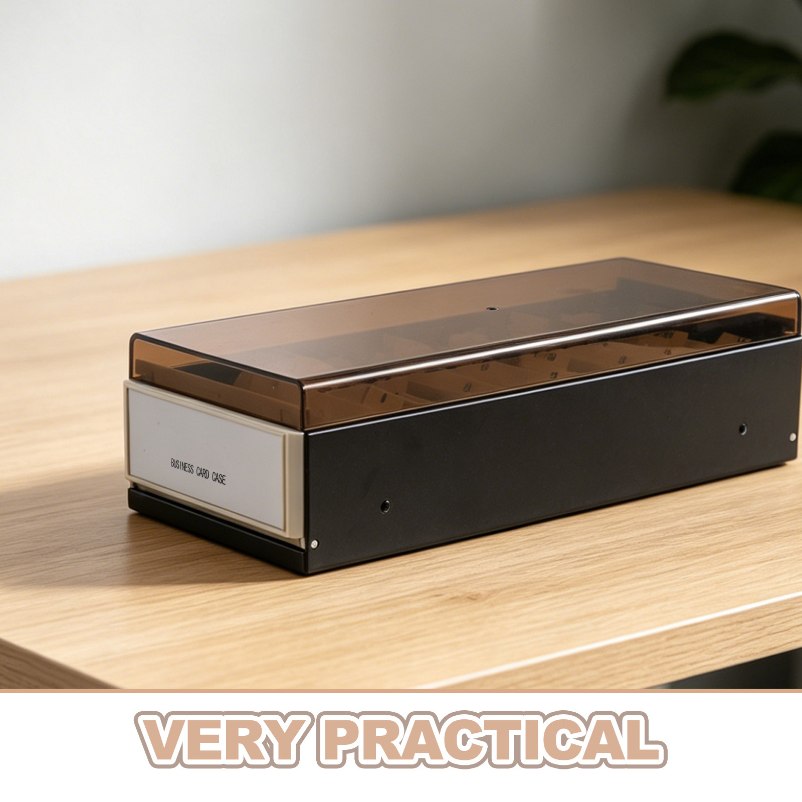 Large Capacity Business Card H - Index Card Holder 评论和价格