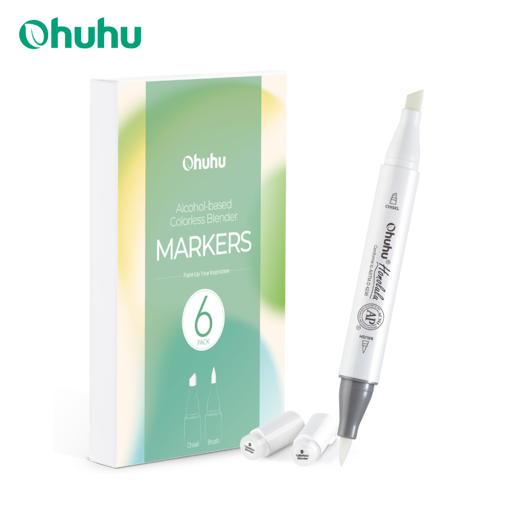 Ohuhu Honolulu Colorless Blend - Copic Marker Sketch 评论和价格