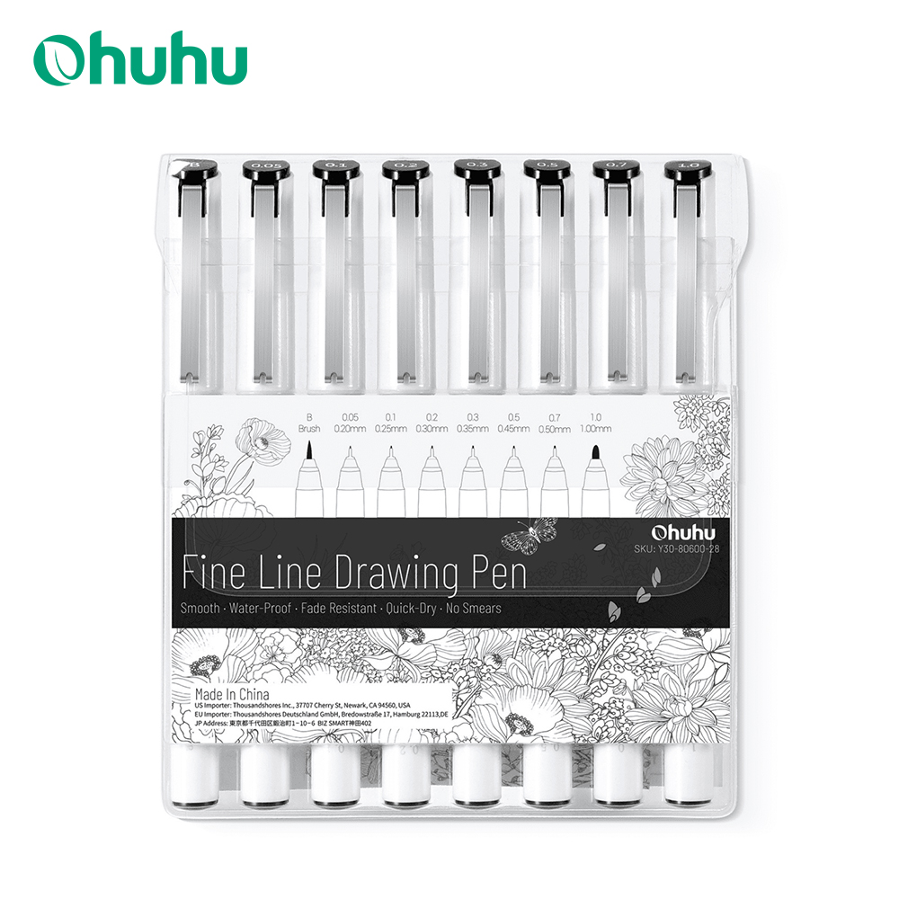 Ohuhu Micro Pen Fineliner Draw - Copic Marker Sketch 评论和价格