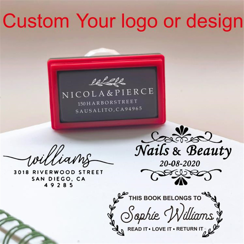 Personalized Logo Self Inking  - Rubber Date Stamp 评论和价格