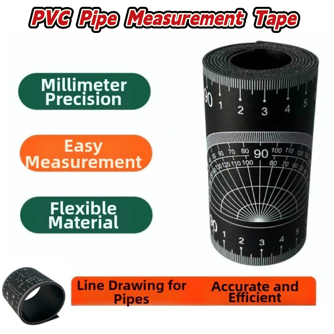 1PC PVC Pipe Diameter Measurin - Tape Dispenser Weighted 评论和价格